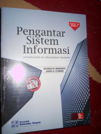 Pengantar Sistem Informasi: Introduction to Information Systems