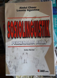 Sosiolinguistik : Perkenalan Awal