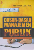 Dasar-Dasar Manajemen Publik