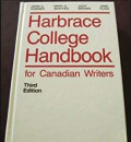 Harbrace College Handbook: for canadian writers