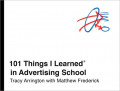 101 Things I Learned in Advertising School