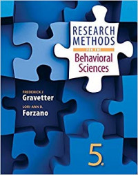 Research Methods for the Behavioral Sciences