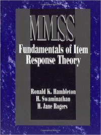 MMSS Fundamentals of Item Response Theory