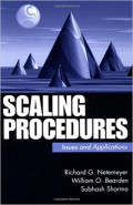 Scaling Procedures : Issuess and Aplications