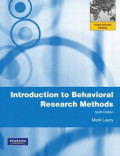 Introduction to Behavioral Research Methods