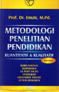 Metodologi penelitian pendidikan : kuantitatif dan kualitatif