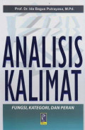 Analisis kalimat : fungsi, kategori, dan peran