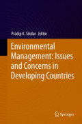 Environmental Management: Issues and concerns in developing countries