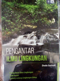 Pengantar Ilmu Lingkungan