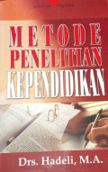 Metode penelitian pendidikan