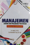 Manajemen Sarana dan Prasarna Pendidikan : Konsep dan Aplikasinya