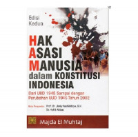 Hak Azasi Manusia dalam Konstitusi Indonesia : Dari UUD 1945 sampai dengan Perubahan UUD 1945 Tahun 2002