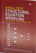 Analisis Structural Equation Modeling dengan Program R
