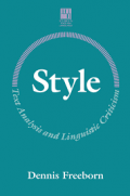 Style : Text Analysis and Linguistic Criticism/ Dennis Freeborn