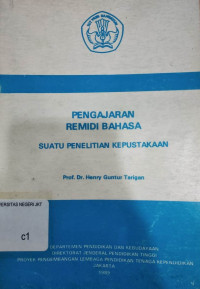 Pengajaran Remidi Bahasa: suatu penelitian kepustakaan