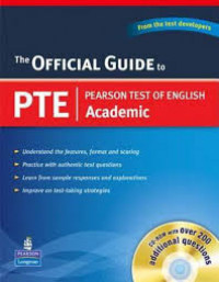 The Official Guide to PTE Pearson Test of English Academic