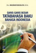 Garis-Garis Besar Tatabahasa Baku Bahasa Indonesia