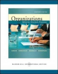 Organizations: behavior, structure, processes